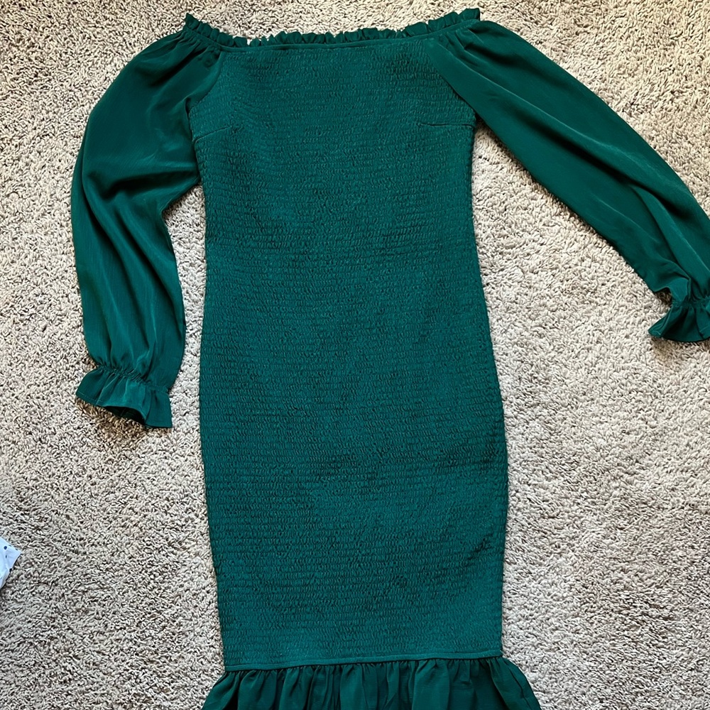 Baltic Born Esther Smocked Midi Dress